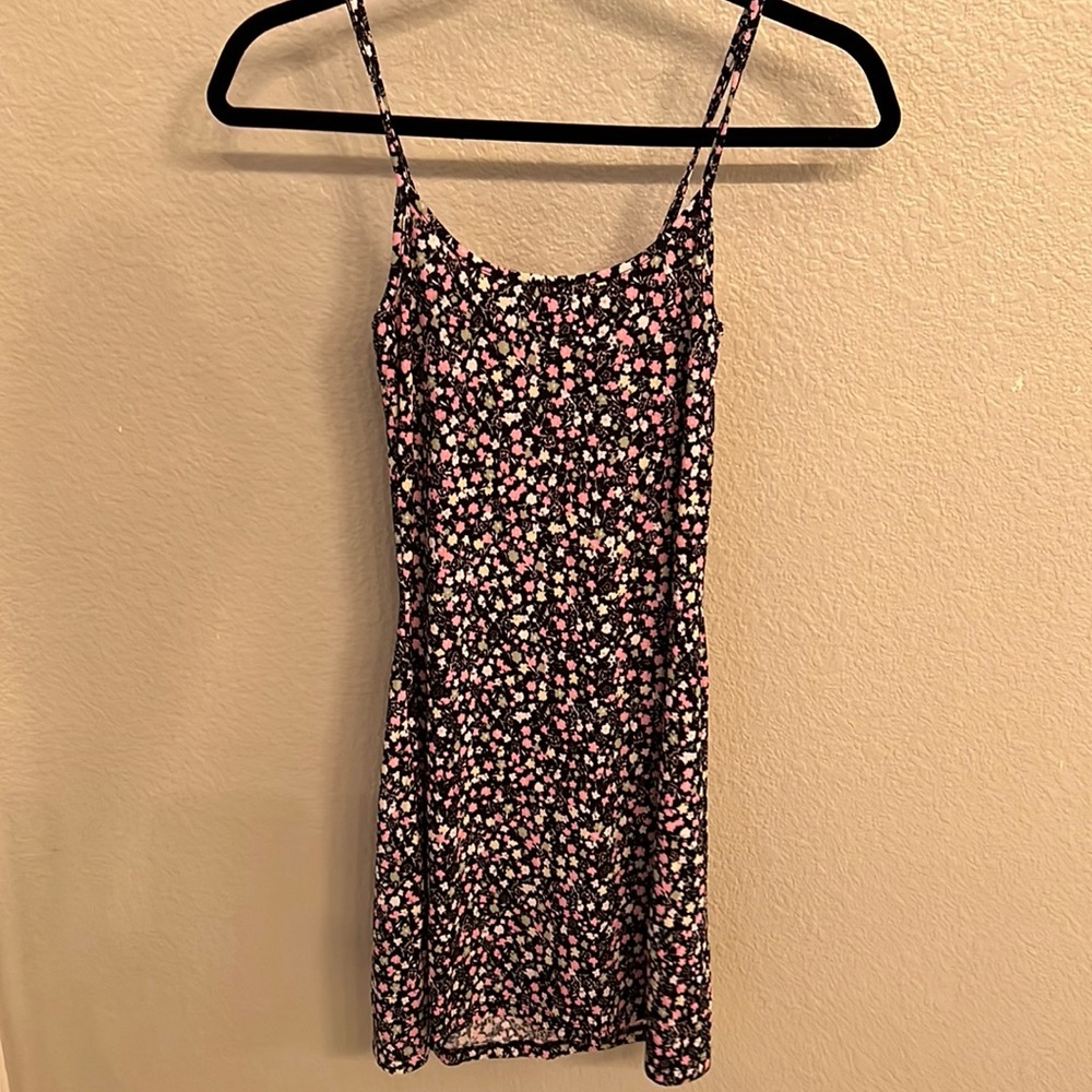 Floral mini dress